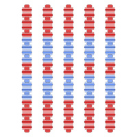 Розділювач доріжки Hayward Big Red/Blue, AISI 316, 25 м