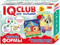 IQ-club для малышей. Обучающие игры. Изучаем формы. («Ранок»)