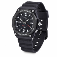 Чоловічий годинник Casio MW-620H-1A — Спортивна модель 10 ATM з підсвічуванням та люмінесценцією