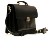 Портфель ручної роботи шкіряний Чорний (1939512636)