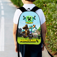 Рюкзак дитячий майнкрафт «Minecraft» 34х27см, міський ранець для хлопчика з принтом (00311)