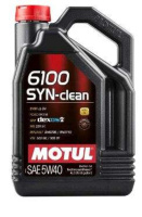 Олія автомобільна, 4л (напівсинтетика, 5W-40, 6100 SYN-CLEAN) MOTUL (#107942)