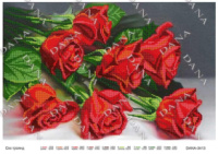 Схема під бісер Сім троянд