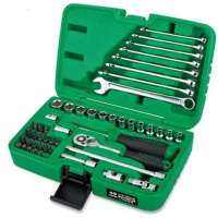 Набор инструментов Toptul 1/4« + ключі 49од. (GCAI4901)