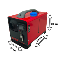 Автономний дизельний обігрівач Bulltech EBT-0001 : 10 кВт 12В/230В