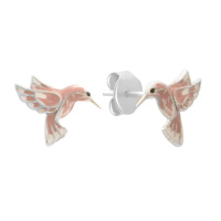 Серебряные серьги CatalogSilver с емаллю (60002247)