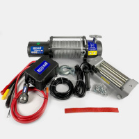Лебідка електрична 5,4т 24V BST 12000 LBS сталевий трос Husar Winch