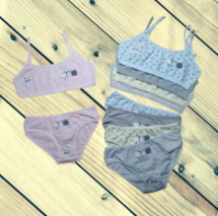 Комплект для дівчинки топ + трусики 10-11 року