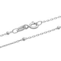 Серебряная цепочка CatalogSilver с без камней, вес изделия 1,81 гр (2142751) 500 размер