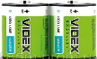 Батарейка VIDEX ALKALINE 1.5V D LR20