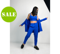 Костюм-трійка з топом «Vanity» оптом I Розпродаж моделі