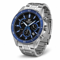 Чоловічий годинник Casio Edifice EFR-552D-1A2 з хронографом та водозахистом 10 ATM