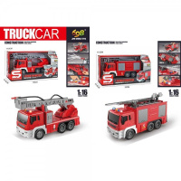 Машинка инертная Пожарная JS109-10 24.5 см красная