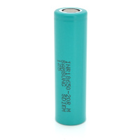 Акумулятор Li-Ion 18650 Samsung INR18650-20R, 2000mAh, 22A, 4.2/3.7/2.5V, GREEN, 2 шт в упаковці, ціна за 1 шт