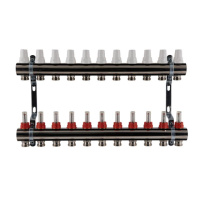 Колектор з витратомірами SD Plus 1« 11 виходів SDO235W11