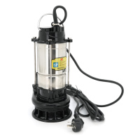 Погружной насос, 370W, 220V, до 5 м³/ч, подъем до 7 м, 40 мм, нержавеющая сталь, 400х200х185мм, 5.7кг, + переходник
