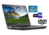 Ноутбук Б-класс Dell Latitude E6440 / 14« (1600x900) TN / Intel Core i5-4310M (2 (4) ядра по 2.7 - 3.4 GHz) / 4 GB DDR3 / 128 GB SSD / Intel HD...