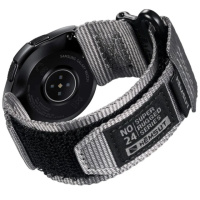 Ремінець для годинника Hemsut HGA121 Super Strong Nylon Grey 20 mm сірий нейлоновий