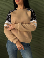 Теплий жіночий світшот «Today» | Норма Бежевий, 46-48