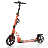 Самокат двухколесный городской D-MAX 230  Оранжевый