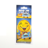 Освіжувач сухий лист - «Areon» - Smile Dry - New Car (Нова Машина) (10шт/360ящ)