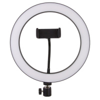 Кільцева світлодіодна LED лампа Flat Ring 10« + tripod 2.1m
