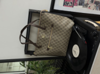 Жіночій шопер Gucci сірий