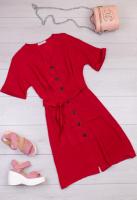 Жіноча сукня з гудзиками