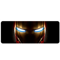 Коврик 300*800 тканевой Iron Man 14 с боковой прошивкой, толщина 2 мм, Пакет