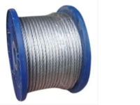 Трос в пвх оболочке DIN 3055 6/8 mm (бухта 100 м)