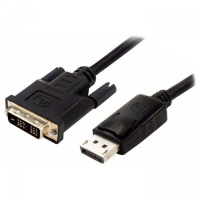 Кабель мультимедийный DisplayPort M to DVI M 1.8m 24+1pin Atcom (9504)