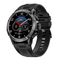 Чоловічий розумний годинник Modfit Expedition Compass Black з вбудованим компасом та вологозахистом IP68