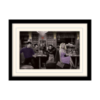 Постер у рамі «Blue Plate Special (Chris Consani)» 30 x 40 см