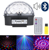 Лампа на поставке шар Magic ball MP3 220V Bluetooth + Пульт + Флешка