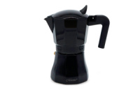 Кофеварка гейзерная алюминиевая Maestro 150мл черная (MR-1658-3)