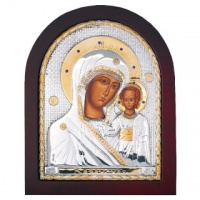 Ікона «Казанська Божа Матір», 15х18,5 см