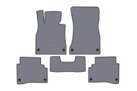 Резиновые коврики Carsuit (Short, Серый) для Mercedes S-сlass W222 2013-2022 гг