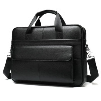 Мужская кожаная сумка для ноутбука из итальянской кожи, формат А4, премиум класс