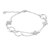 Серебряный браслет CatalogSilver с без камней, вес изделия 3,09 гр (2085461) 1720 размер