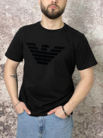 Чоловіча футболка Emporio Armani чорна