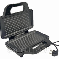 Притискний контактний електричний домашній гриль Rainberg RB-2274 з антипригарним покриттям 1800Вт