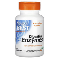 Травні ферменти вегетаріанські, Digestive Enzymes, Doctor's Best, 90 капсул