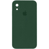 Чохол Silicone Case Square Full Camera Protective (AA) для Apple iPhone XR (6.1«), Зелений / Cyprus Green - купити в SmartEra.ua