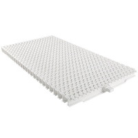 Переливна решітка Aquaviva TG-03 Grift Claw з центральним з'єднанням 245x25 мм (біла)