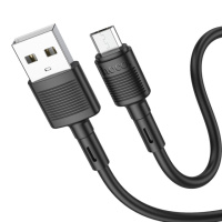 Кабель Hoco X83 USB to MicroUSB 1m black