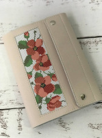 Блокнот з обгорткою для вишивки бісером