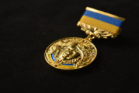 Медаль краса та сила золото