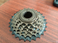 Трещетка велосипедная Shimano 14-28T 6 скоростей резьба MF-TZ500-6
