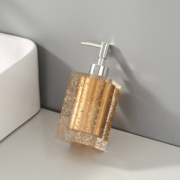 Дозатор для жидкого мыла 11060 7х7х18 см золотистый