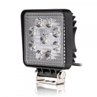 Фара-LED Квадрат 27W 110*110*50mm (3W*9) 10-30V Ближнє/Flood (06-27W) (1шт) 2573